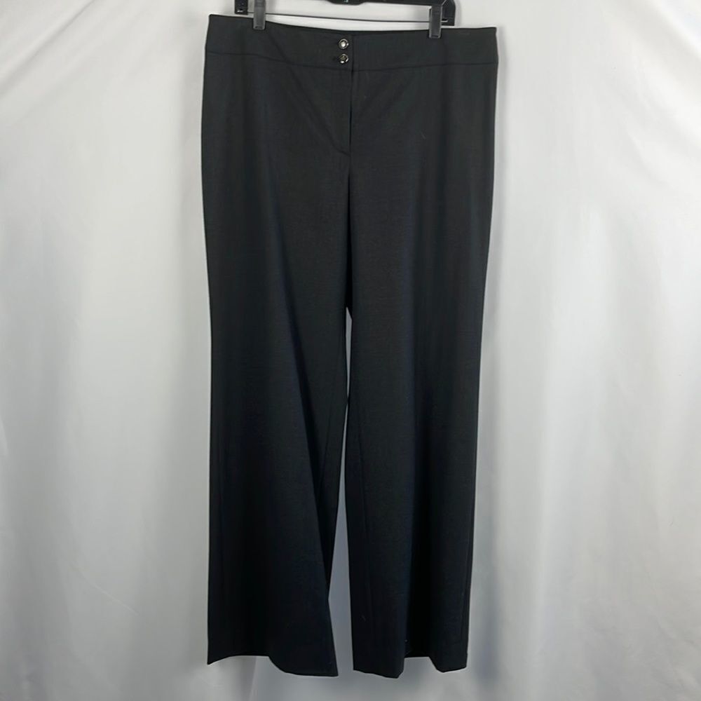 Armani Collezioni Charcoal Trousers